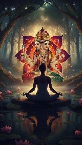 Rākinī–Rādhikā Dhyana 15 Nov. 2025 : Swadhisthana Chakra Meditation Experience & Sanskrit Verses
